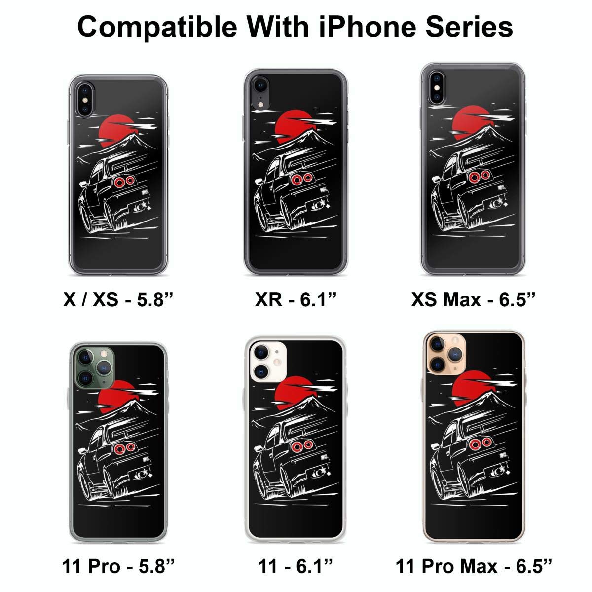 Amazon.com: NIS San Skyline 34 Haruna Phone Case Compatible with